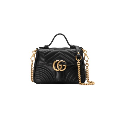 GUCCI GG MARMONT MINI TOP HANDLE BAG ‎547260 (21*15.5*8cm)